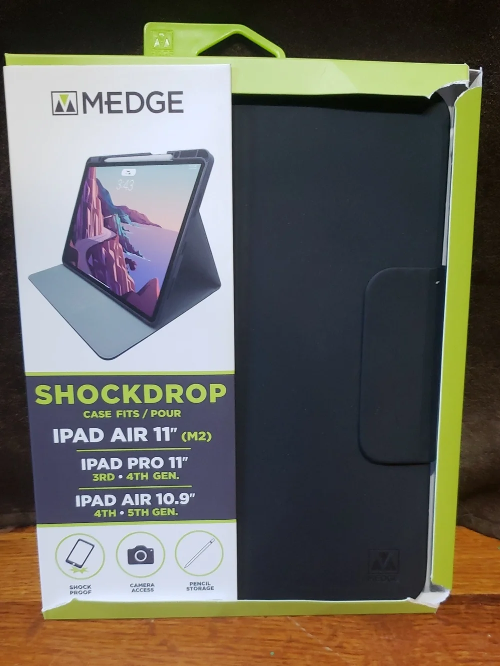 Medge ShockDrop Tablet Case in Black for 11